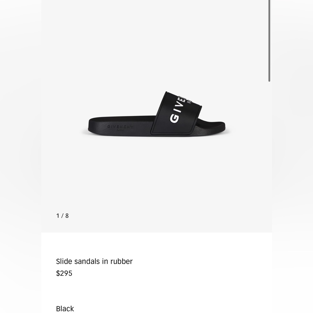 New Givenchy slides